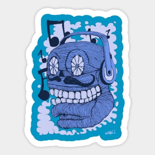 Mummy Love Music Sticker